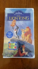 DISNEY CLASSIC LION KING 1995 MASTERPIECE Movie #2977 Clamshell Case New in Case