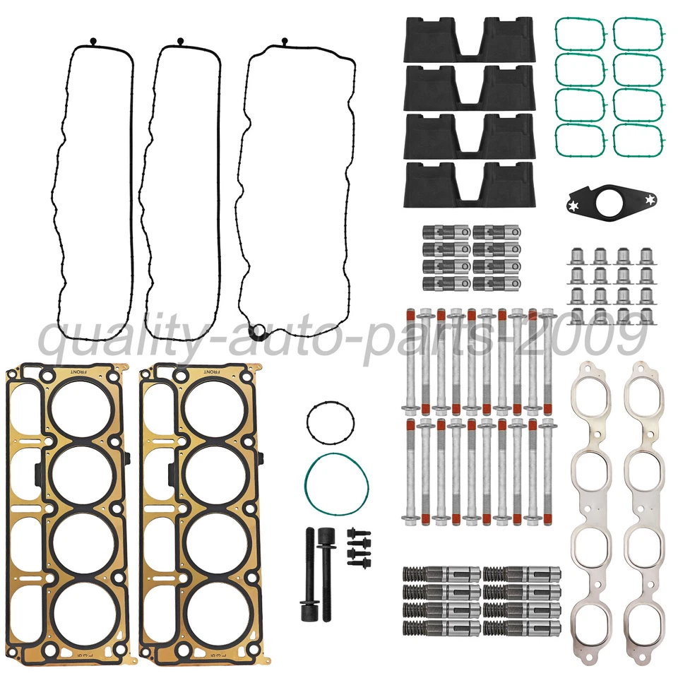 Head Gasket Set Bolts Lifters Kit For 2014-2020 Chevrolet Tahoe GMC Sierra Yukon - Image 2 of 4