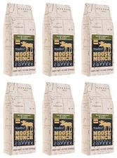 6 Pack - Moose Munch Northwest Blend Flavored Ground Coffee - 12 Ounce