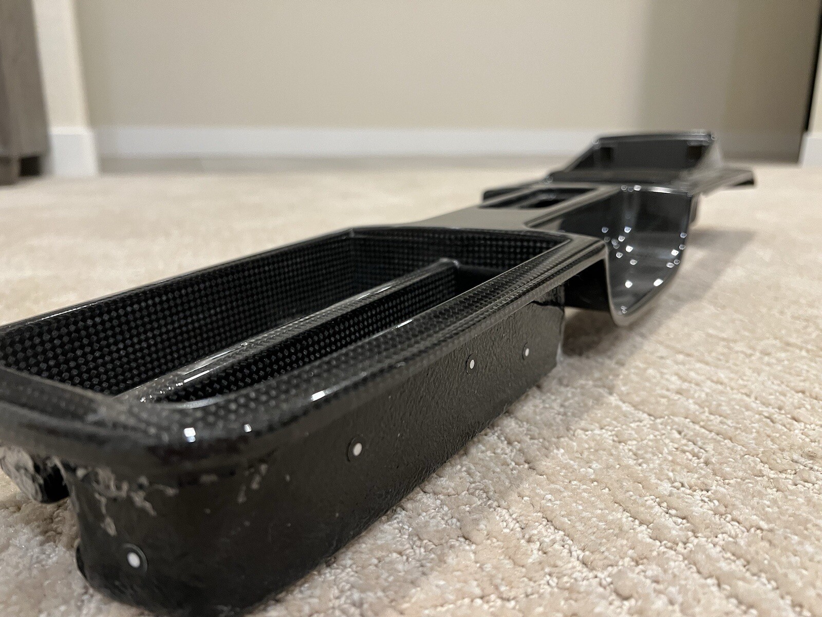 Ferrari 599 Carbon Fiber Console OEM New