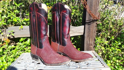 red stingray boots