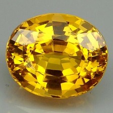 7.95Ct. Comely   Golden Yellow Citrine Oval