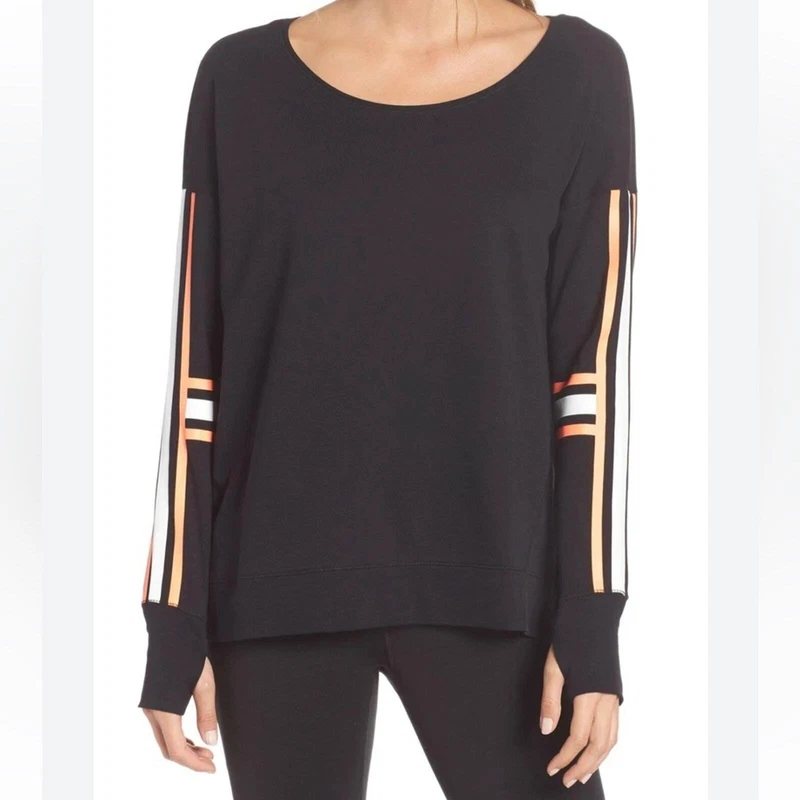 sweaty-betty simhasana oversized yoga sweatshirt