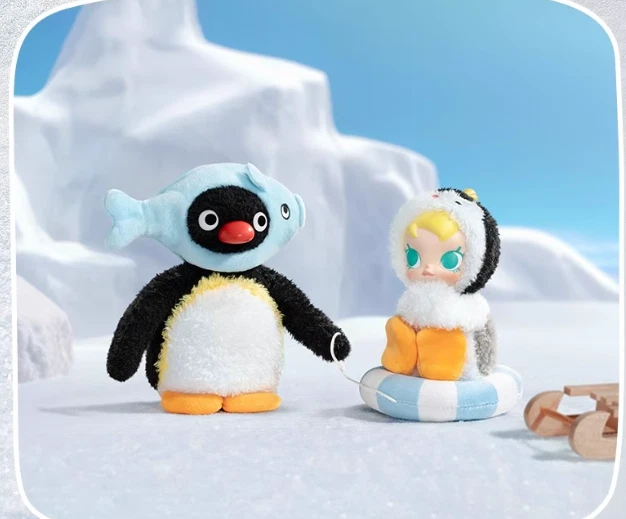 Baby Molly Pingu Happy Fishingシークレット Baby MOLLY Pingu Happy Fishing Series Vinyl Plush Pendant