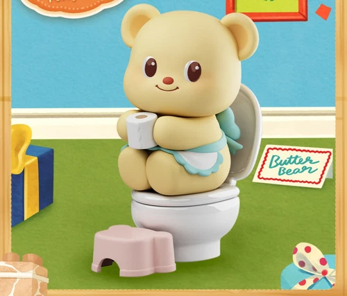 Plzdot X Butterbear Leisure Time Series Blind Box Figurine Confirmed Edition - Picture 6 of 19