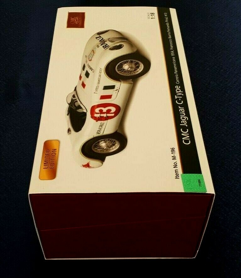 CMC JAGUAR C-TYPE N 13 CARRERA PANAMERICANA 1954 FRANCESCO
