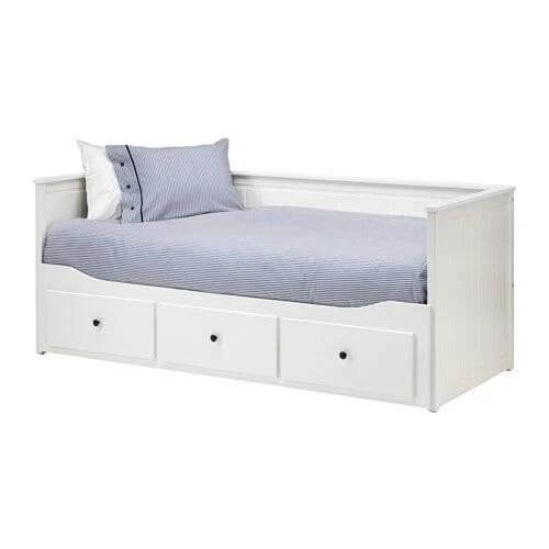 HEMNES IKEA Daybed Frame with 3 Drawers and Pull Out Trundle