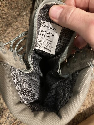 WELLCO Air Force TW Sage Green Military Boots Men's 5.5 WF SPM1C1
