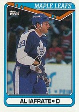 1990-91 Topps #91 AL IAFRATE - Toronto Maple Leafs