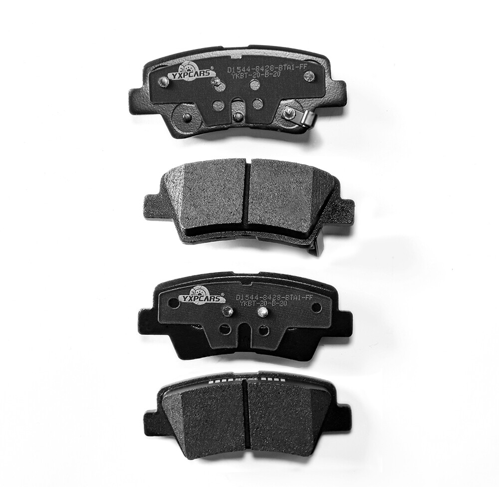 R1 Concepts Full Kit Front Rear Black Drilled & Slotted Brake