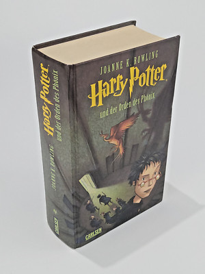 Harry Potter und der Orden des Phönix Buch Gebunden  Nr. 4  1. Auflage   2003