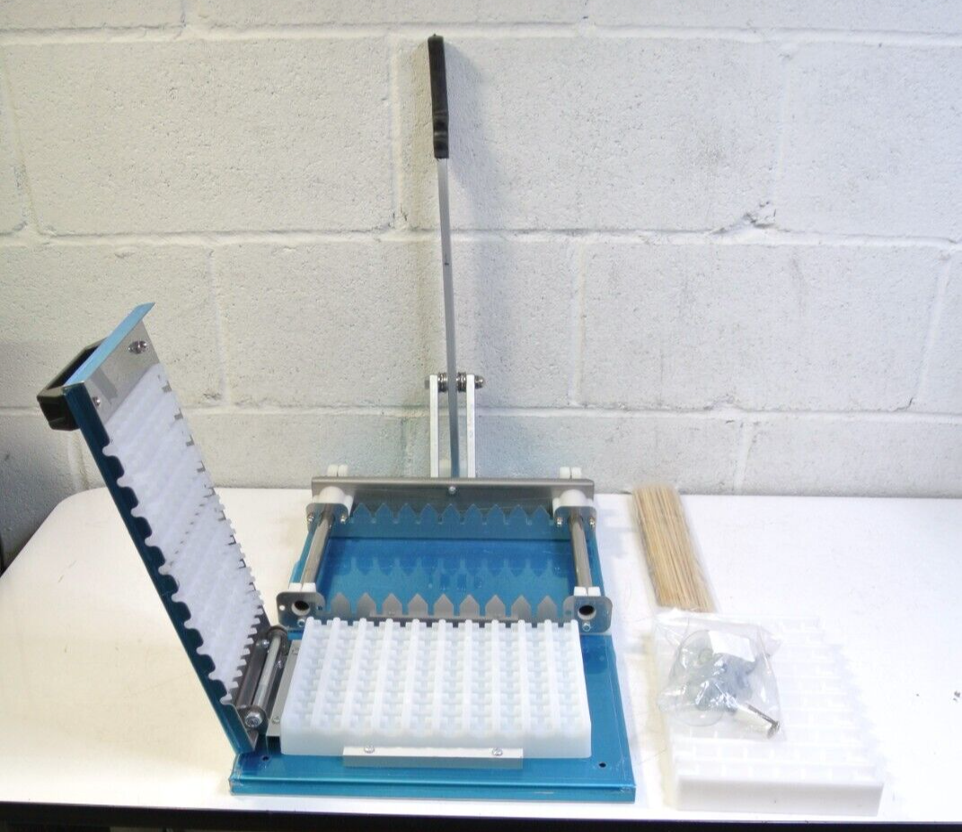 Stainless Steel 10-Skewers BBQ Maker Manual Wear Meat Kebab Machine Meat Skewer