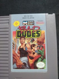 Bad Dudes (Nintendo Entertainment System, 1990) NES Tested Works Well