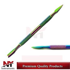 Podiatry Cuticle Nail Pusher Gouge Spoon Spatula Manicure Cleaner Nails