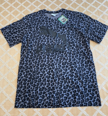 NWT PUMA BLACK CHEETAH PRINT WILD PACK 