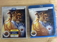 Beauty and the Beast 25th Anniversary Edition 2-Disc Set Blu-ray  DVD 2016 