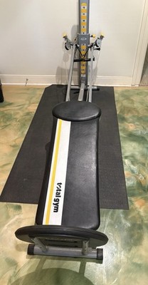 Chuck Norris Total Gym Fit  Home Gym Workout Machine Ab Crunch