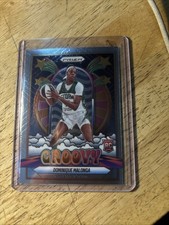 2025 WNBA PRIZM DOMINIQUE MALONGA GROOVY SP INSERT NO. 8 RC SEATTLE STORM
