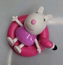Peppa  s Adventures Suzy Sheep Figure with Flamingo Float Peppa  Friends Series