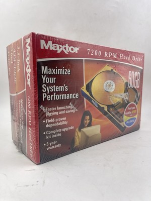 NEW SEALED Maxtor DiamondMax Plus 30GB 3.5'' Hard Drive 7200RPM Ultra ATA/133