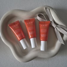 Set of 3 Sunday Riley C.E.O. 15 Vitamin C Brightening Serum 5 ml Travel Size 