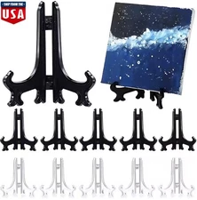 6× Acrylic Easel Stand Display Stand Plate Holder for Display Photo 3 Size USA
