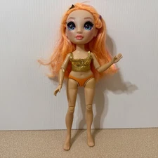 Rainbow High Poppy Rowan Doll Nude Articulated Orange Hair