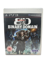 Binary Domain (Sony Playstation 3) PS3 Guter Zustand Mit Anleitung