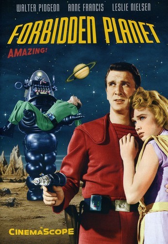 FORBIDDEN PLANET Sci-Fi Classic Leslie Nielsen DVD New
