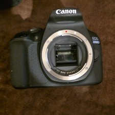 Canon EOS 2000D Camera Bundle 18-55mm Lens Telephoto Flash Batteries Card