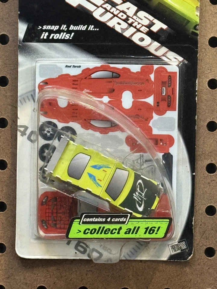 Racing Champions The Fast And Furious Press Pass D3 Three Dimensional Cars  - Image 2 of 3