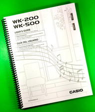 Owners Manual for Casio WK-200, WK-500 Keyboa...