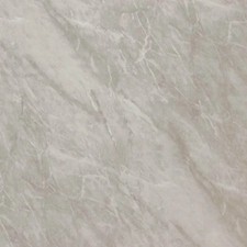 2 Sided Shower Wall Panel Kit Light Grey Marble Bathroom Waterproof PVC Cladding