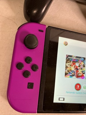Nintendo Switch 32GB Neon Yellow BUNDLE 5 Games Mario Kart 8 Zelda