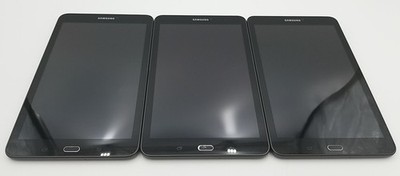 LOT OF 3 - Samsung Galaxy Tab E SM-T378V 32GB (Wi-Fi + 4G) - Verizon Locked