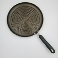 Circulon 12" Pan Non Stick Hard Anodized Circular Flat Skillet Grill Griddle Pan