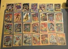 Marvel Comic Book Card Lot Of 28 Vintage 1991 Captain America Villains Heroes