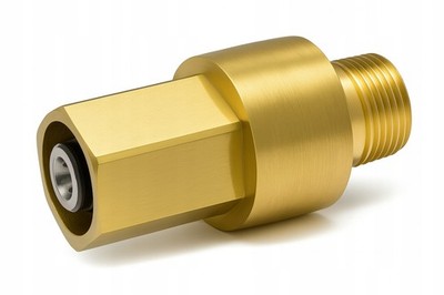 EasyLock Adapter M22x1,5 - Messing | 14mm Pin | für Lanzen