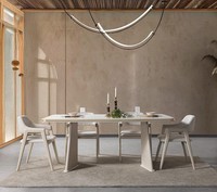 Esstisch 4X StüHle Esszimmer Stil Modern Farbe Weiß Neu Praktisch