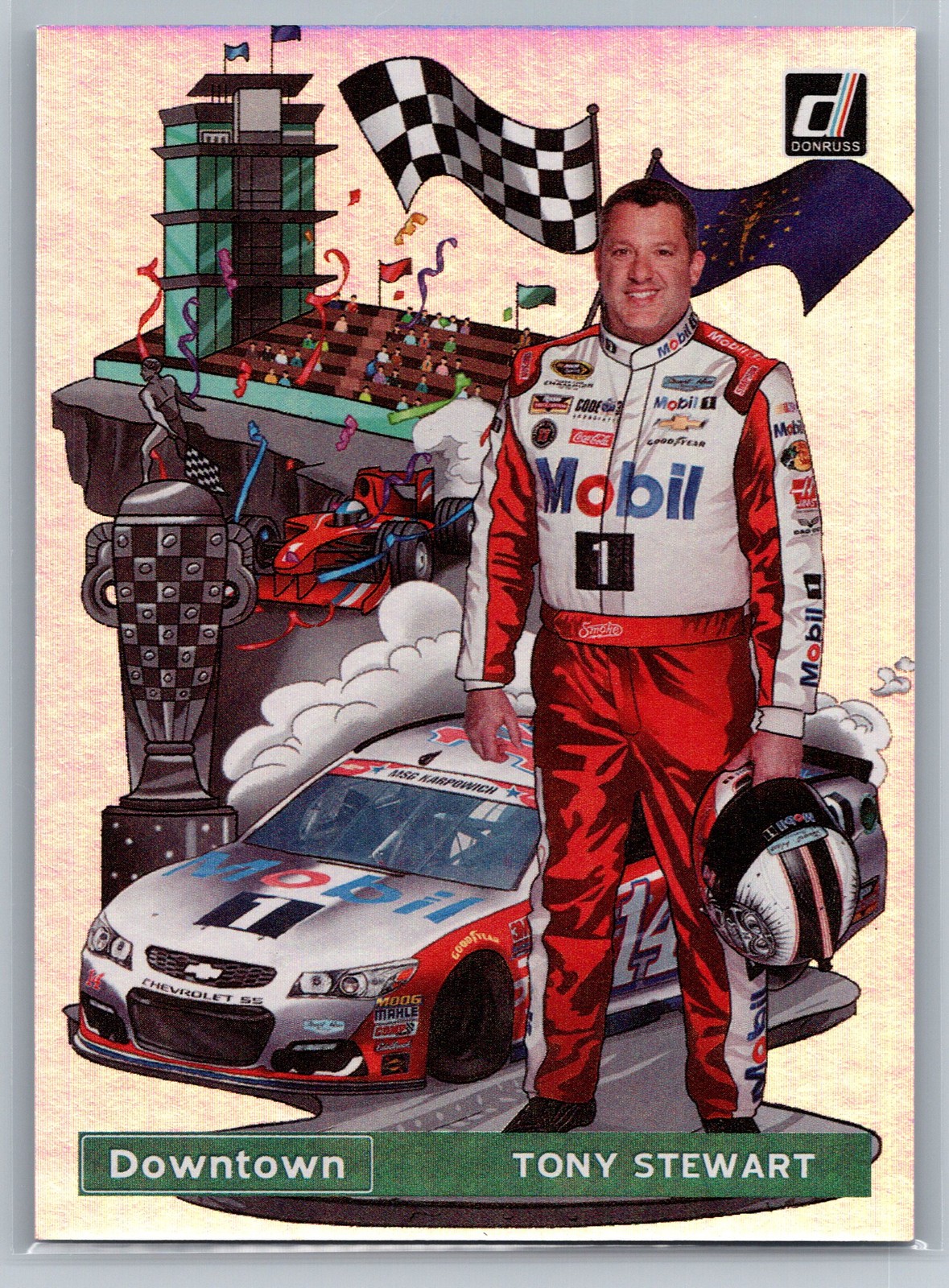 2020 Donruss Racing Tony Stewart Downtown #TS