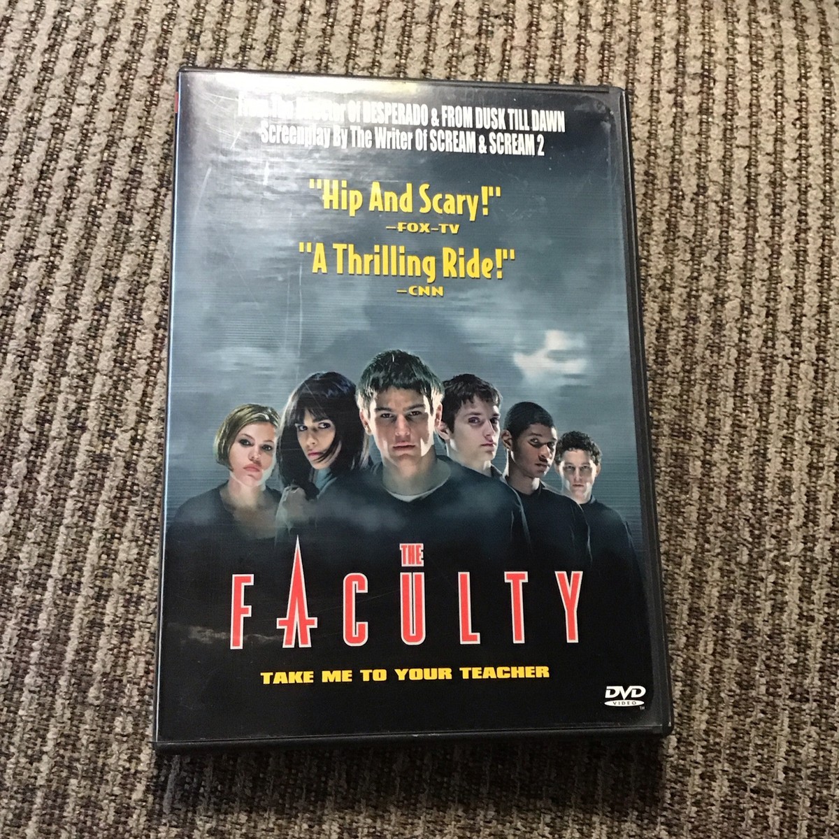 THE FACULTY 1998 DVD OOP DIMENSION PRINT JOSH HARTNETT USHER THE FACULTY 1998 DVD OOP DIMENSION PRINT JOSH HARTNETT USHER