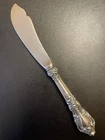 LUNT ELOQUENCE STERLING  BUTTER SPREADER KNIFE-used/excellent,  6  3/4"