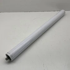 Lot of (9) Bryant Products 24" Coated Conveyor Belt Roller 2" Diameter