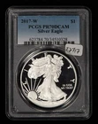 2017-W 1 oz Silver American Eagle Proof - Blue Label - PCGS PR 70 DCAM - E2717