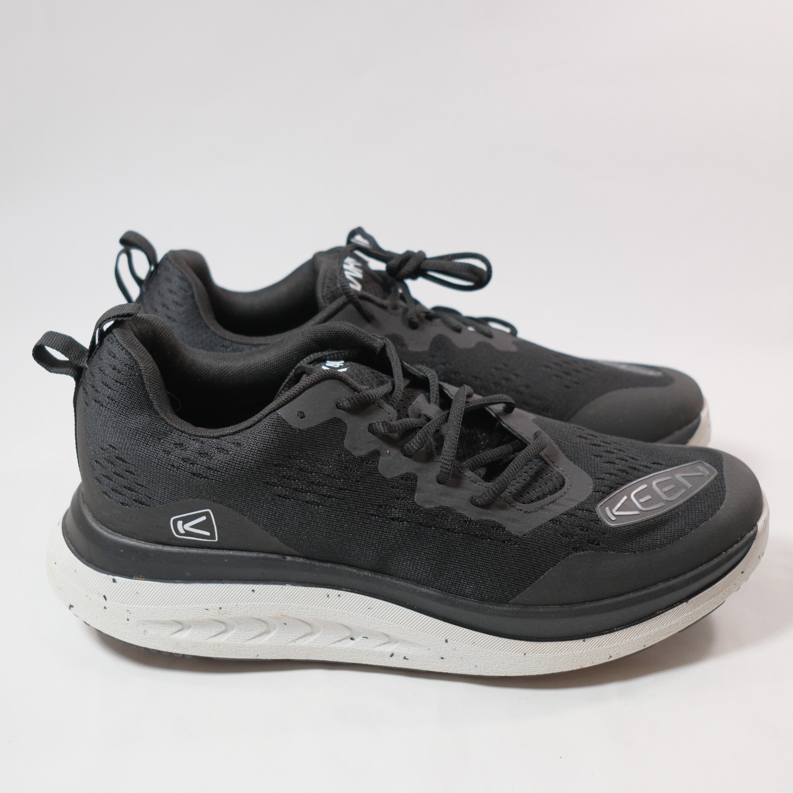 KEEN Uomo WK400 Walking Nero Taglia 12 OTTIME CONDIZIONI!