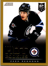 2013-14 Score Gold Zach Redmond Winnipeg Jets #610
