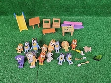 Bluey and Friends Family Figures Lot Mixed Play Set Character Toys