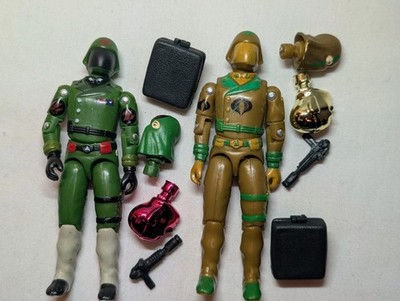 GI Joe Cobra Commander X2 Complete With Accessories.