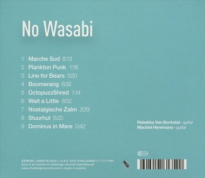 NO WASABI NEW CD
