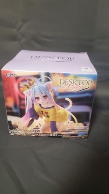 No Game No Life - Shiro T-Shirt Nekomimi Desktop Cute Anime Figur Taito Kadokawa